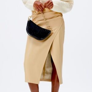 Zara Faux Leather Skirt